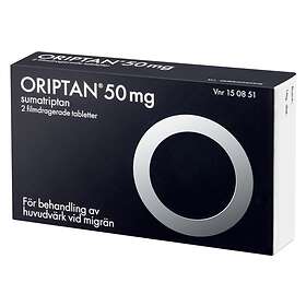 Orion Corporation Oriptan Filmdragerad 50mg 2 Tabletter