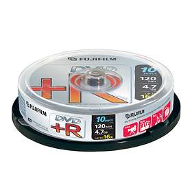 Fujifilm DVD+R 4,7Go 16x Pack de 10 Spindle