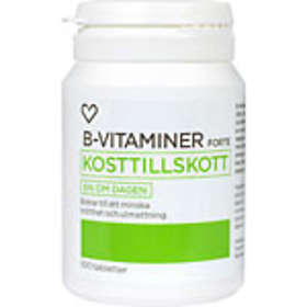 Hjärtats B-Vitaminer Forte 100 Tabletter