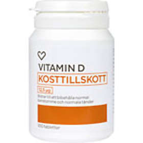 Hjärtats Vitamin D 12,5µg 100 Tabletter