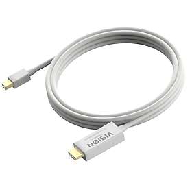 Vision Techconnect HDMI - DisplayPort Mini 2m