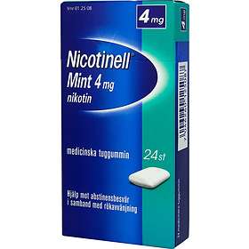 Nicotinell Mint Medicinskt Tuggummi 4mg 24st