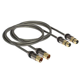 Goldkabel profi XLR Stereo 2XLR - 2XLR M-F 3,5m