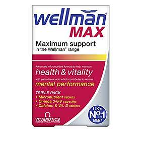 Vitabiotics Wellman Max 84pcs Best Price Compare Deals At Pricespy Uk
