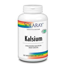 Solaray Kalsium 120 Kapsler