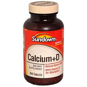 Sundown Naturals Calcium + D 250 Tablets
