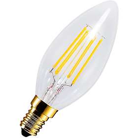 Segula LED Edison Candle 360lm 2600K E14 4W (Dimmable)