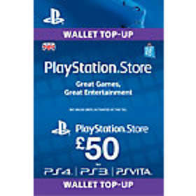 Sony PlayStation Network Card - 50 GBP