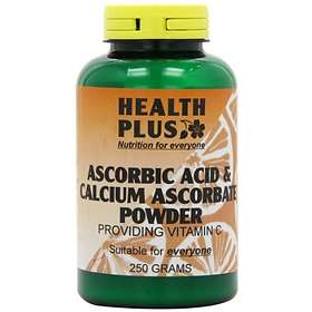Health Plus Ascorbic Acid & Calcium Ascorbate Powder 250g
