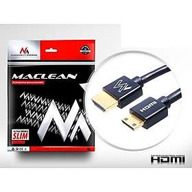 Maclean Slim HDMI - HDMI Mini High Speed with Ethernet 0,5m