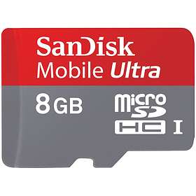 SanDisk Mobile Ultra microSDHC Class 6 UHS-I U1 30MB/s 8GB