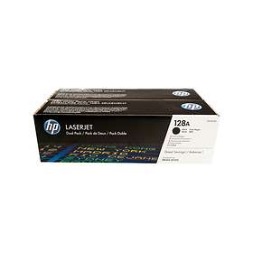 HP 128A (Noir) 2-pack