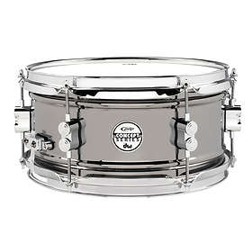 PDP Drums Concept Black Nickel over Steel Snare 12"x6"
