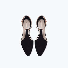 Zara Ankle-Strap Flats 2422/001 (Women's)