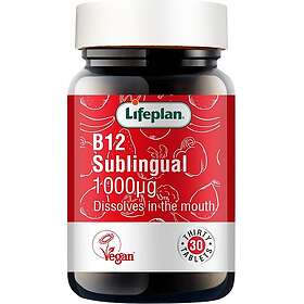 Lifeplan High Strength Vitamin B12 1000mcg 30 Tablets