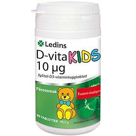 Ledins D-vita Kids 10µg 90 Tabletter