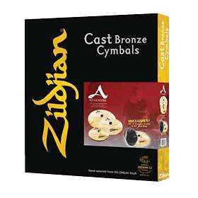 Zildjian A Custom Box Set (14/16/20 + 18 Crash)