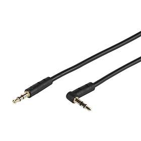 Vivanco 3.5mm - 3.5mm (angled) 0,5m
