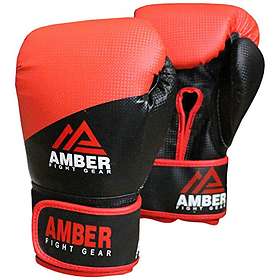 Amber Fight Gear Hook and Loop Boxing Gloves