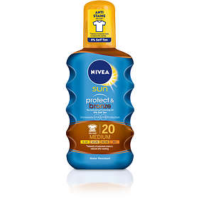Nivea Sun Protect & Bronze Tan Activating Protecting Oil SPF20 200ml