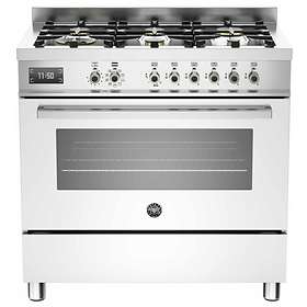 Bertazzoni Professional Series PRO90 6 MFE S BI T (White)