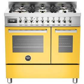 Bertazzoni Professional Series PRO90 6 MFE D GI T (Yellow)
