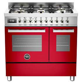 Bertazzoni Professional Series PRO90 6 MFE D RO T (Red)