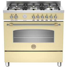 Bertazzoni Heritage Series HER90 6 MFE S CR T (Cream)