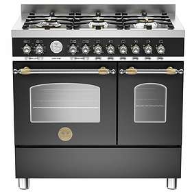 Bertazzoni Heritage Series HER90 6 MFE D NET (Black)