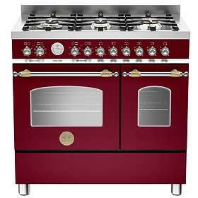Bertazzoni Heritage Series HER90 6 MFE D VI T (Red)
