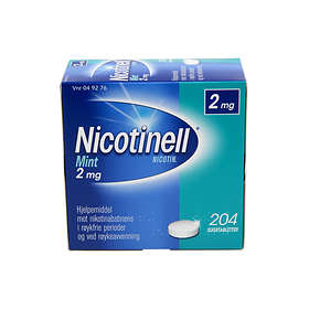 Nicotinell Mint 2mg 204 Sugtabletter