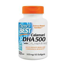 Doctor's Best DHA 500 from Calamari 60 Capsules