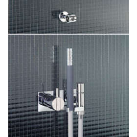 Vola Dusjbatteri 172T9 (Børstet Krom)