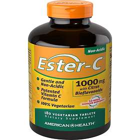 American Health Ester-C 1000mg with Citrus Bioflavonoids 180 Tablets
