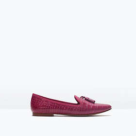 Zara Flat Shoes With Tassels 6400/001 (Women's)