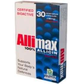 Allimax 100% Allicin Powder 180mg 30 Capsules