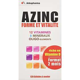 Arkopharma Azinc Fitness and Vitality 120 Gélules