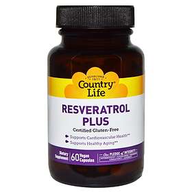 Country Life Resveratrol Plus 60 Capsules