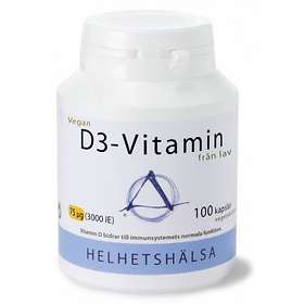 Helhetshälsa D3-Vitamin 3000IU 100 Kapslar