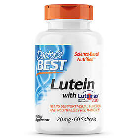 Doctor's Best Lutein Featuring Lutemax 60 Capsules