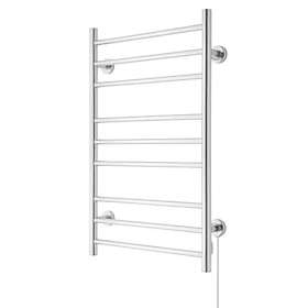 TVS Eldo 9 Lige Håndklædetørrer 100W 530x860 (Polerat Rustfrit Stål)