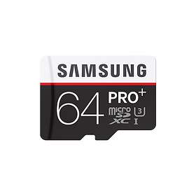 Samsung Pro+ microSDXC Class 10 UHS-I U3 64GB
