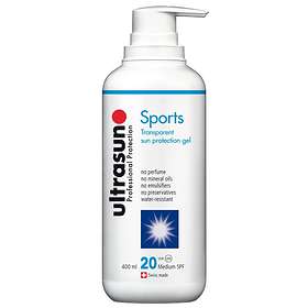 Ultrasun Sports Transparent Sun Gel SPF20 400ml
