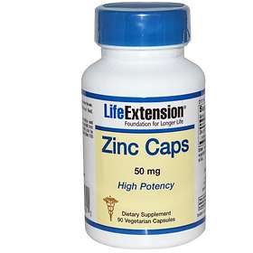 Life Extension Zinc Caps 90 Kapslar