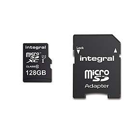 Integral UltimaPro X microSDXC Class 10 UHS-I U1 80/25Mo/s 128Go