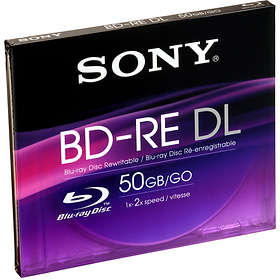 Sony BD-RE DL 50GB 2x 1-pack Jewelcase
