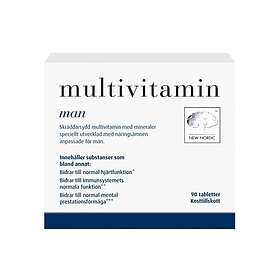New Medic Multivitamin Man 90 Tabletter