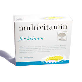 New Nordic Multivitamin för kvinnor 55+ 90 Tabletter