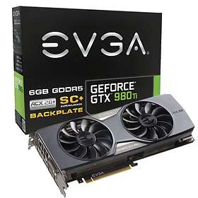 EVGA GeForce GTX 980 Ti SC+ Gaming ACX 2.0+ HDMI 3xDP 6GB