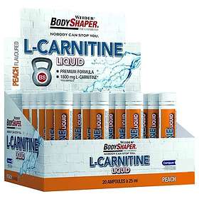 Weider L-Carnitine Liquid 25ml 20-pack